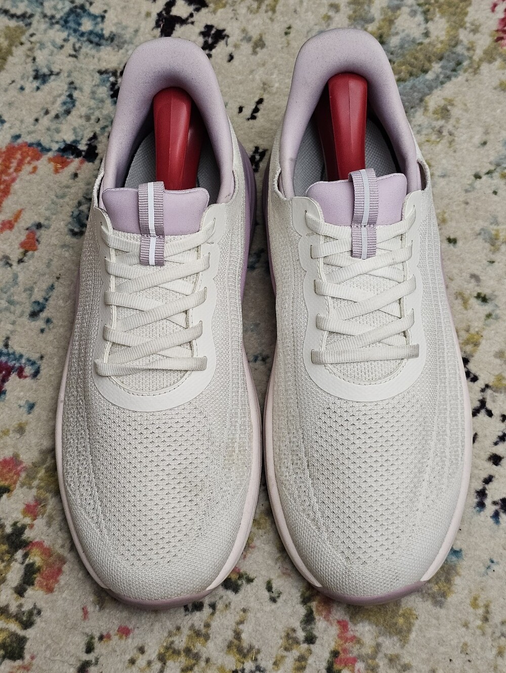 Orthofeet Nira Womens Size 10.5 XW Handsfree Athletic Walking Shoes Pink White